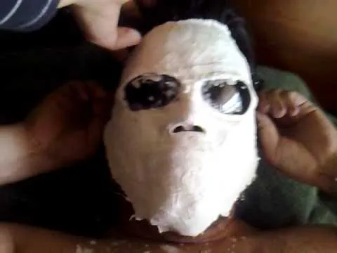 Mascaras de yeso pintadas - Imagui