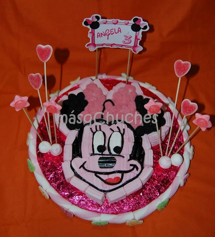 másqchuches: Tarta Minnie Mouse. Refª.: 056