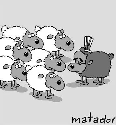 matador cartoons: La oveja negra de Sur America matador cartoons: La oveja negra de Sur America