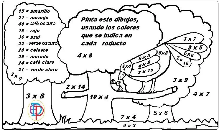 Matemática Entretenida EDP: LÁMINAS PARA PINTAR