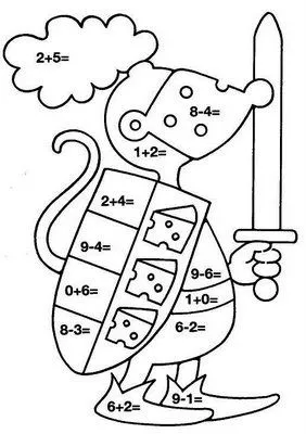 MATEMÁTICAS DIVERTIDAS PARA NIÑOS FICHA 5 : FICHAS PARA NIÑOS