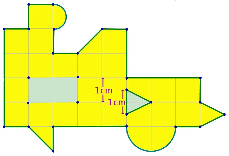 Matemáticas General: Tren de áreas