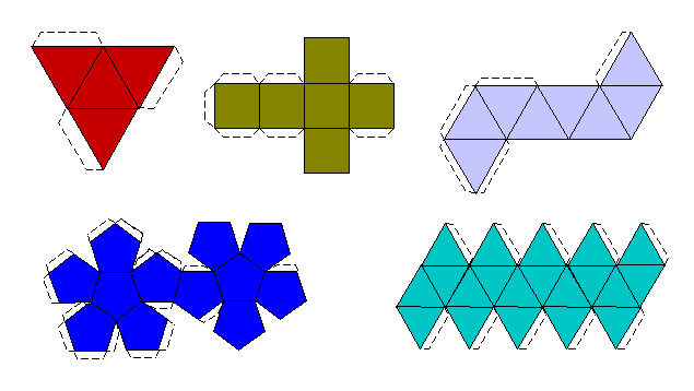 Matemáticas Solidarias: PARA CONSTRUIR LOS POLIEDROS REGULARES CON ...