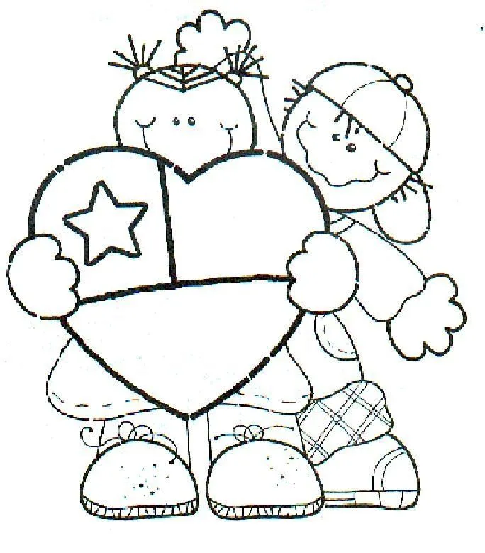 Material didactico para las fiestas patrias, colorear dibujos ...