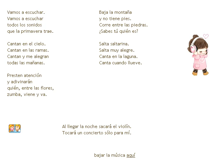 Material de Isaac para Educacion Especial: canción LOS SONIDOS DE ... Material de Isaac para Educacion Especial: canción LOS SONIDOS DE ...