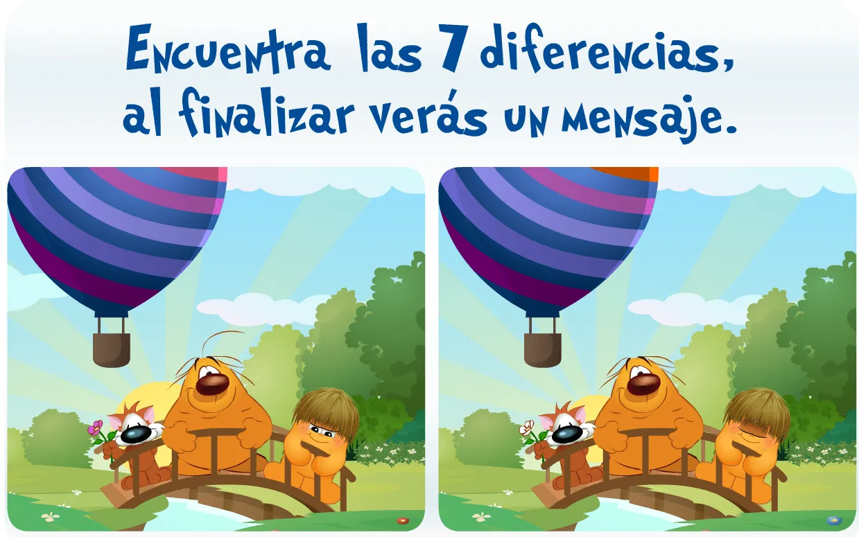 Material de Isaac para Educacion Especial: ENCUENTRA LAS 7 DIFERENCIAS