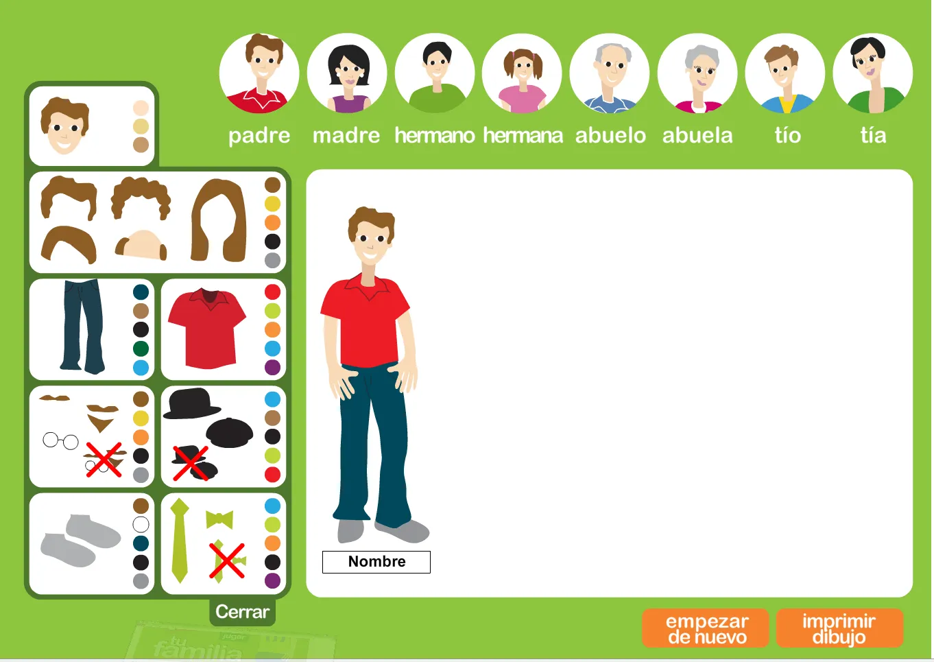 Material de Isaac para Educacion Especial: Juego sencillo para ...