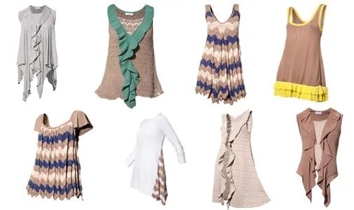 Blusas para montajes - Imagui
