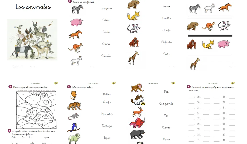 MATERIALES PARA ADAPTACIÓN. LOS ANIMALES CARACTERÍSTICAS Y CLASIFICACIÓN - Aula PT MATERIALES PARA ADAPTACIÓN. LOS ANIMALES CARACTERÍSTICAS Y CLASIFICACIÓN - Aula PT