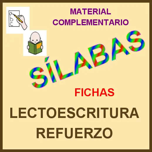 MATERIALES COMPLEMENTARIOS PARA ACTIVIDADES CON SÍLABAS (VARIOS ... MATERIALES COMPLEMENTARIOS PARA ACTIVIDADES CON SÍLABAS (VARIOS ...
