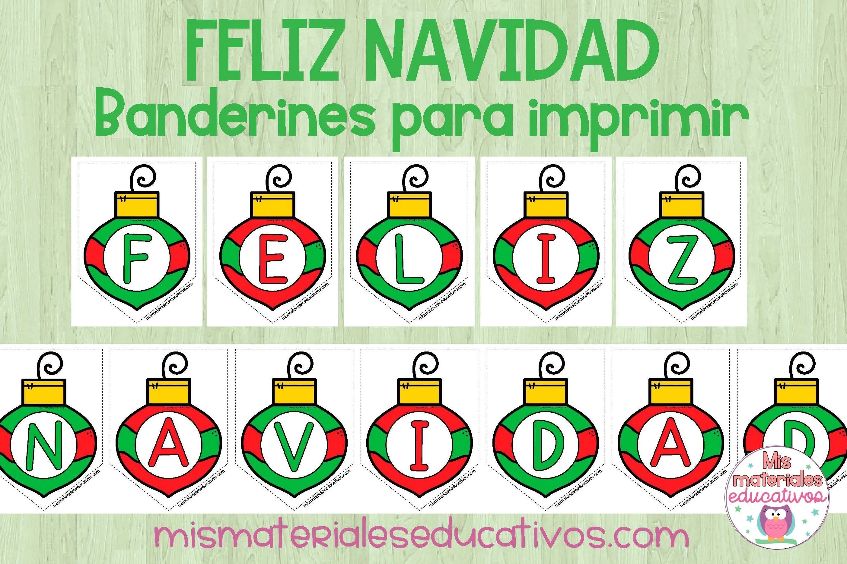 Mis Materiales Educativos: Banderines de Navidad para imprimir con letras de Feliz Navidad 2022 - 2023. Ambientación del aula con dibujos de adornos navideños. Mis Materiales Educativos: Banderines de Navidad para imprimir con letras de Feliz Navidad 2022 - 2023. Ambientación del aula con dibujos de adornos navideños.