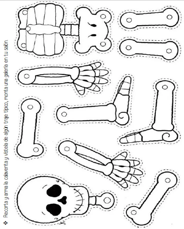 Materiales educativos digitales para el día de muertos - MAPRIM | Esqueleto para armar, Actividades día de muertos, Manualidades dia de muertos Materiales educativos digitales para el día de muertos - MAPRIM | Esqueleto para armar, Actividades día de muertos, Manualidades dia de muertos