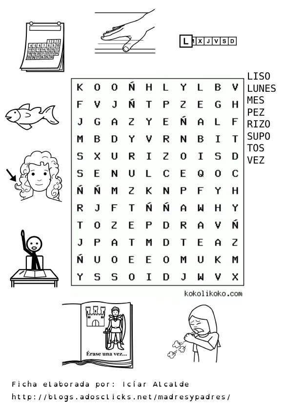 Materiales de español - Madres y padres