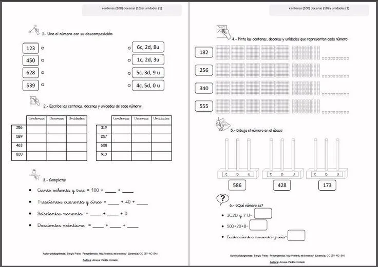 MATERIALES - Fichas y Carteles para Matemáticas de Segundo de ...