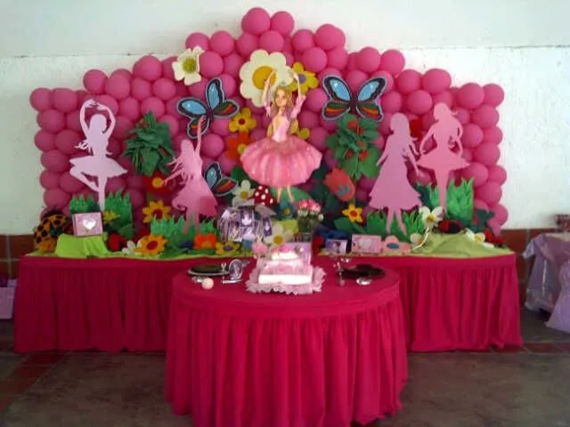 Decoraciónes de fiestas de barbie - Imagui