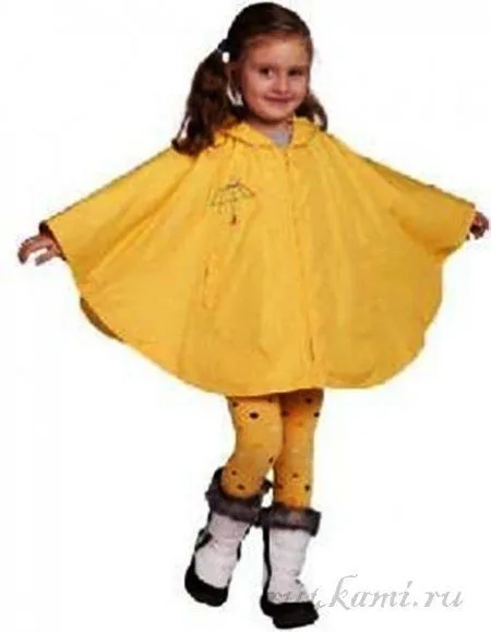 Materiales gráficos Gaby: Capa escolar para la lluvia con molde en pvc Materiales gráficos Gaby: Capa escolar para la lluvia con molde en pvc