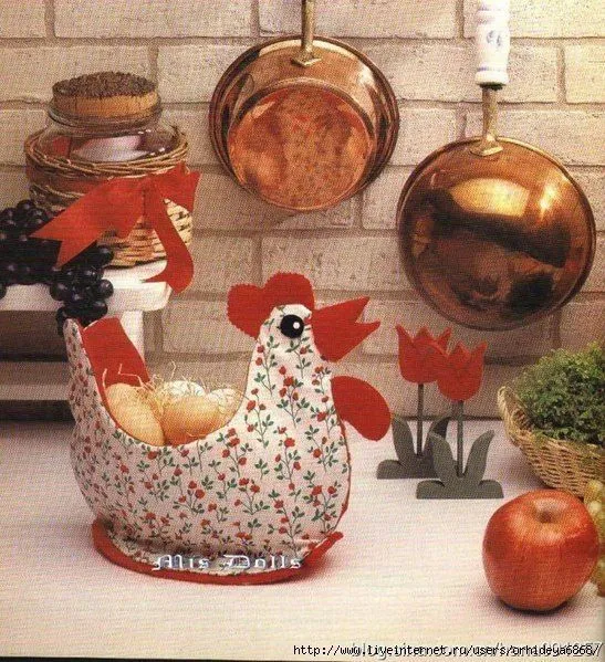 Materiales gráficos Gaby: Cesta "Gallina porta huevos"incluye ...