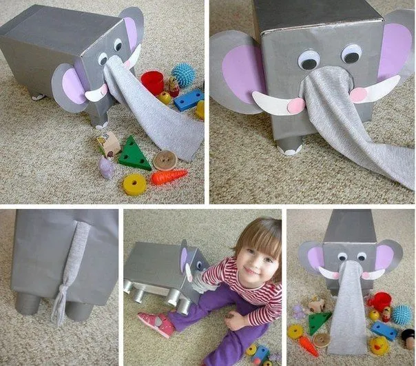 Elefante de material reciclado - 6 fotos e imágenes gratis - Imagui