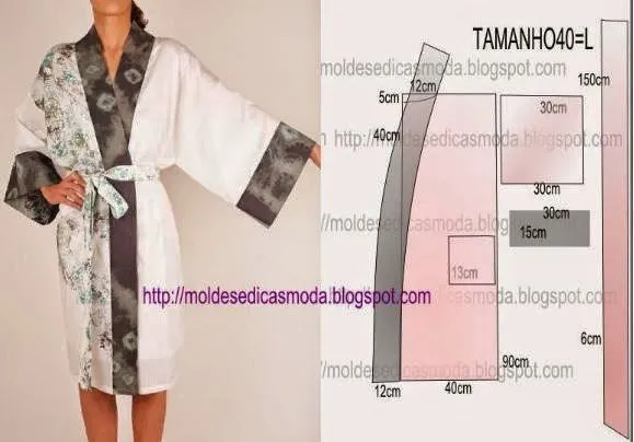 Materiales gráficos Gaby: Varios modelos de batas costura fácil Materiales gráficos Gaby: Varios modelos de batas costura fácil