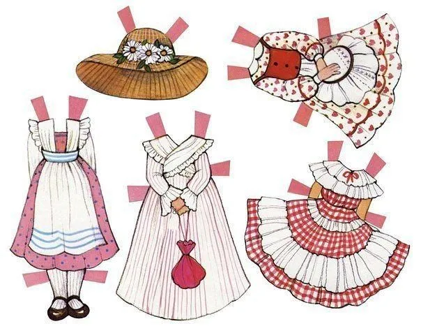 Materiales gráficos Gaby: Muñecas de papel. imprimir, cortar y jugar) Materiales gráficos Gaby: Muñecas de papel. imprimir, cortar y jugar)