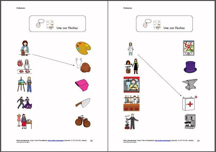MATERIALES - Oficios y profesiones. Partiendo de este vocabulario ... MATERIALES - Oficios y profesiones. Partiendo de este vocabulario ...