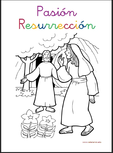 MATERIALES DE RELIGIÓN CATÓLICA: Libro para colorear de la Pasión ... MATERIALES DE RELIGIÓN CATÓLICA: Libro para colorear de la Pasión ...