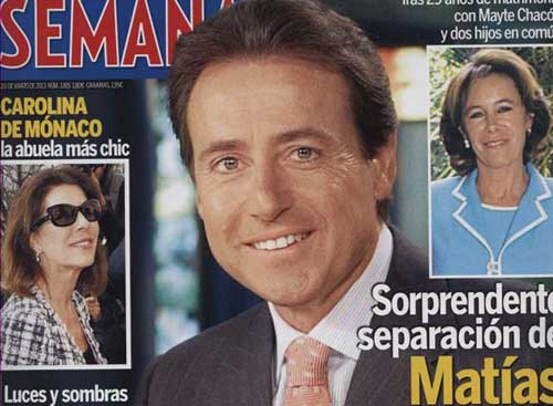 Matías Prats se separa de su mujer - Republica.com Matías Prats se separa de su mujer - Republica.com