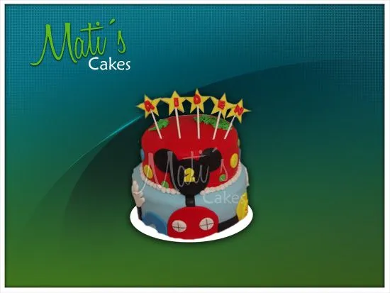 Mati´s Cakes: Torta de la casa de Mickey