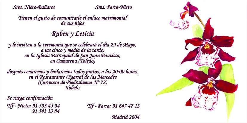 Matrimonio cristiano, tarjetas de invitación - Imagui