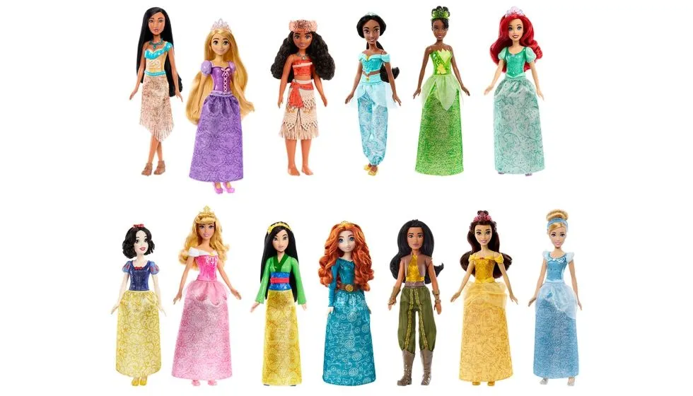 Mattel desvela la línea de productos de Disney Princess y Disney Frozen -  Juguetes y Juegos