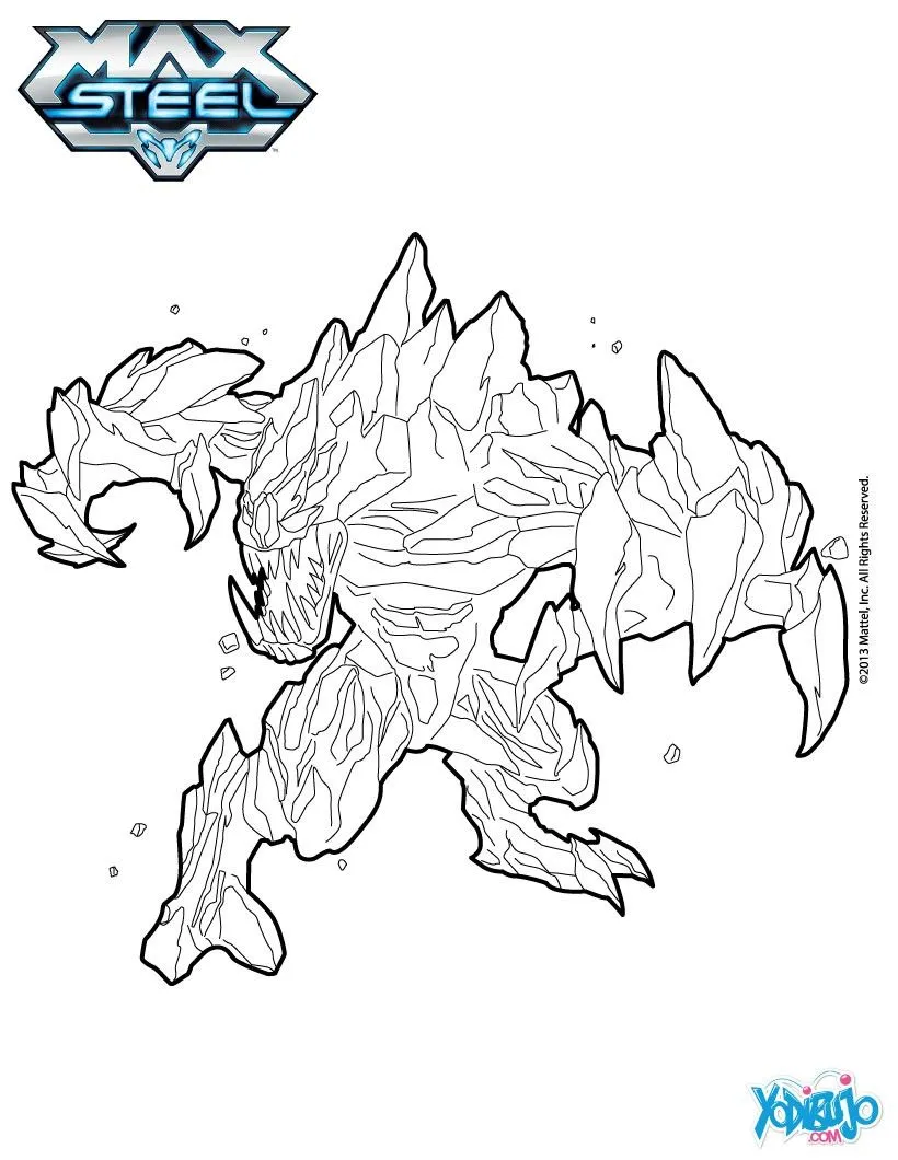 Max Steel Cowboy Coloring Crokky Coloring Pages