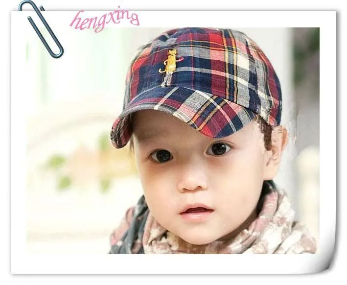 la mayoría de fashional para bebés de verificación gorra de ... la mayoría de fashional para bebés de verificación gorra de ...