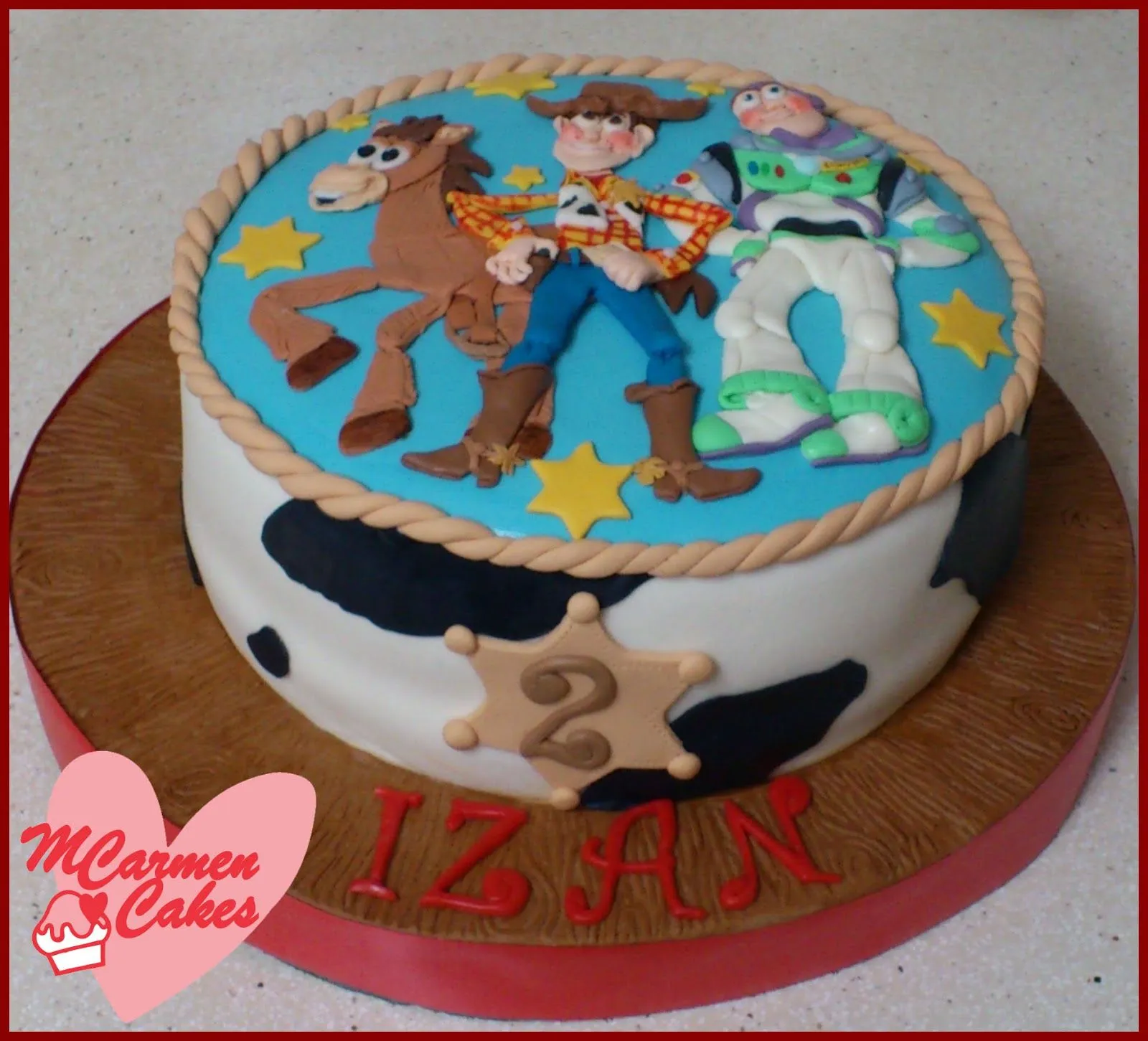 MCarmen Cakes: Tarta Toy Story Woody&amp;Buzz.
