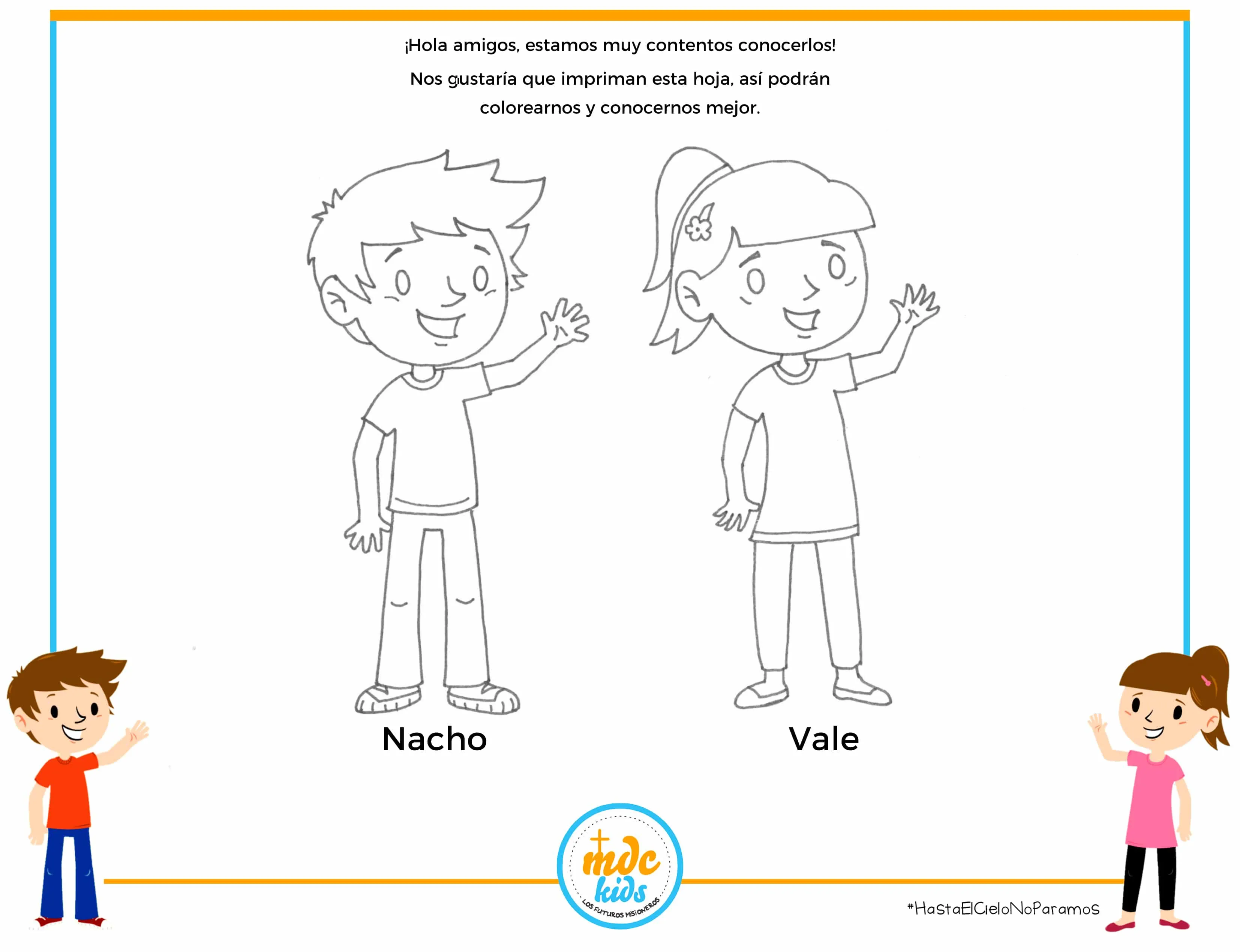 MDC Kids Nacho y Vale Introducción - Misioneros Digitales Católicos MDC MDC Kids Nacho y Vale Introducción - Misioneros Digitales Católicos MDC