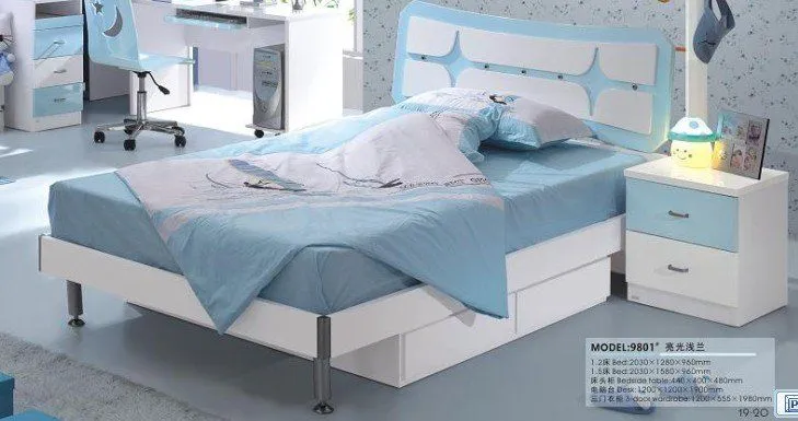 mdf de la cama de los niños-Conjuntos de muebles para niños ...