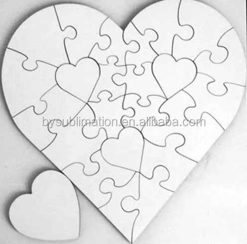 Mdf Photo rompecabezas para espacios en blanco sublimación de ... Mdf Photo rompecabezas para espacios en blanco sublimación de ...