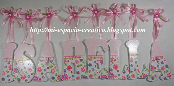 MEC (Mi Espacio Creativo): 320.- Nombre:Isabella MEC (Mi Espacio Creativo): 320.- Nombre:Isabella