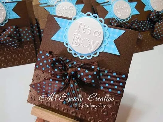 MEC (Mi Espacio Creativo): 537.- Sobres para Tarjetas: Baby Shower ...