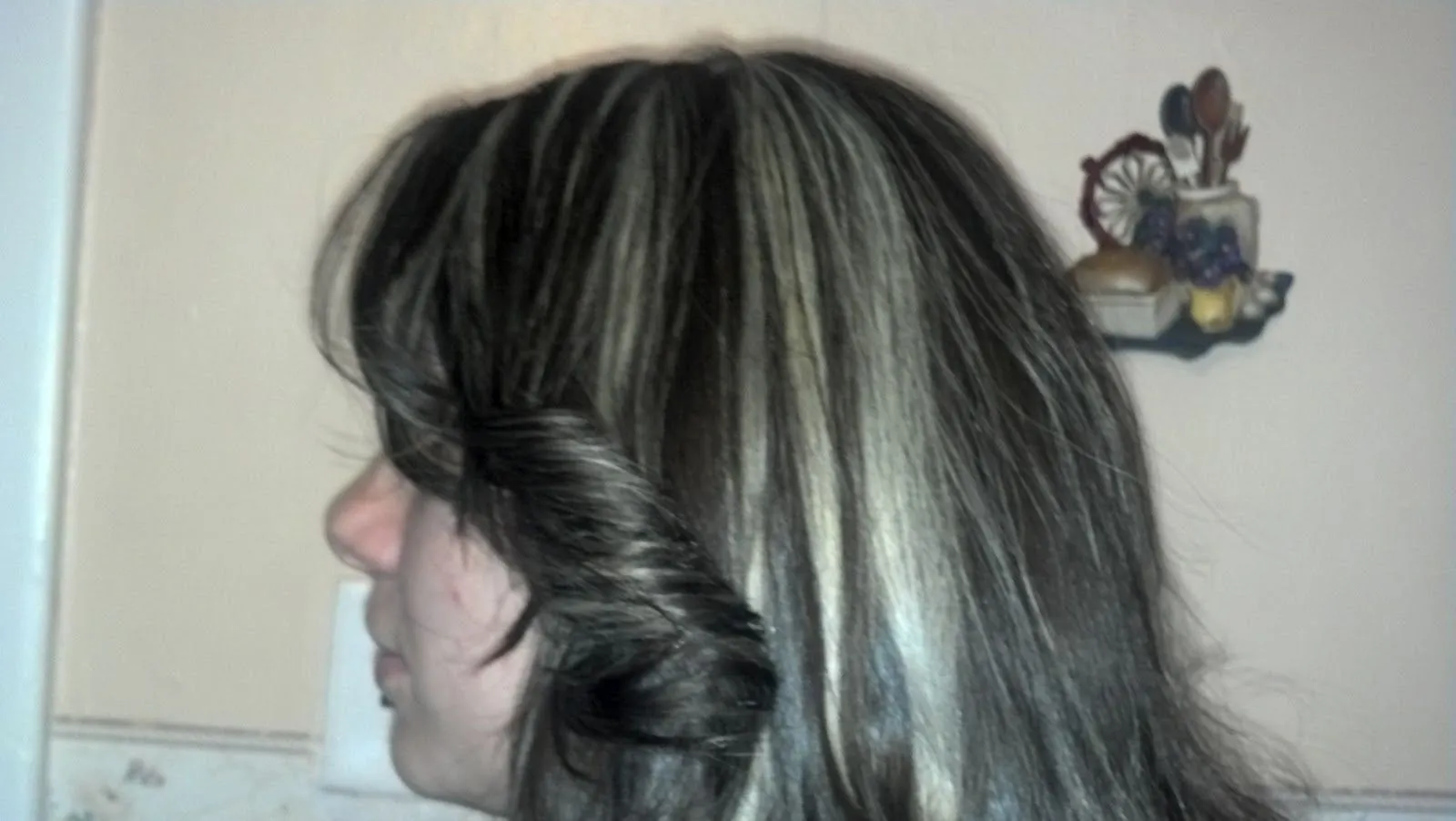 MECHAS BLANCAS EN EL CABELLO ~ Bella en Casa. MECHAS BLANCAS EN EL CABELLO ~ Bella en Casa.
