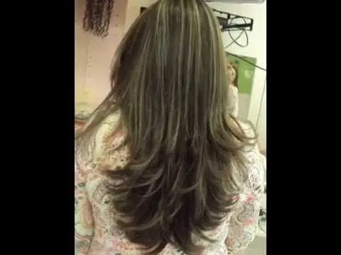 Mechas cenizas sobre base natural - YouTube