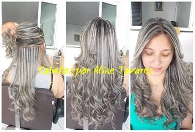 Mechas platinadas en pelo oscuro - Imagui