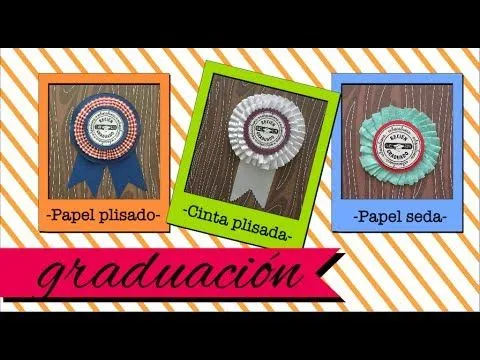 Medalla Graduación Niños - YouTube