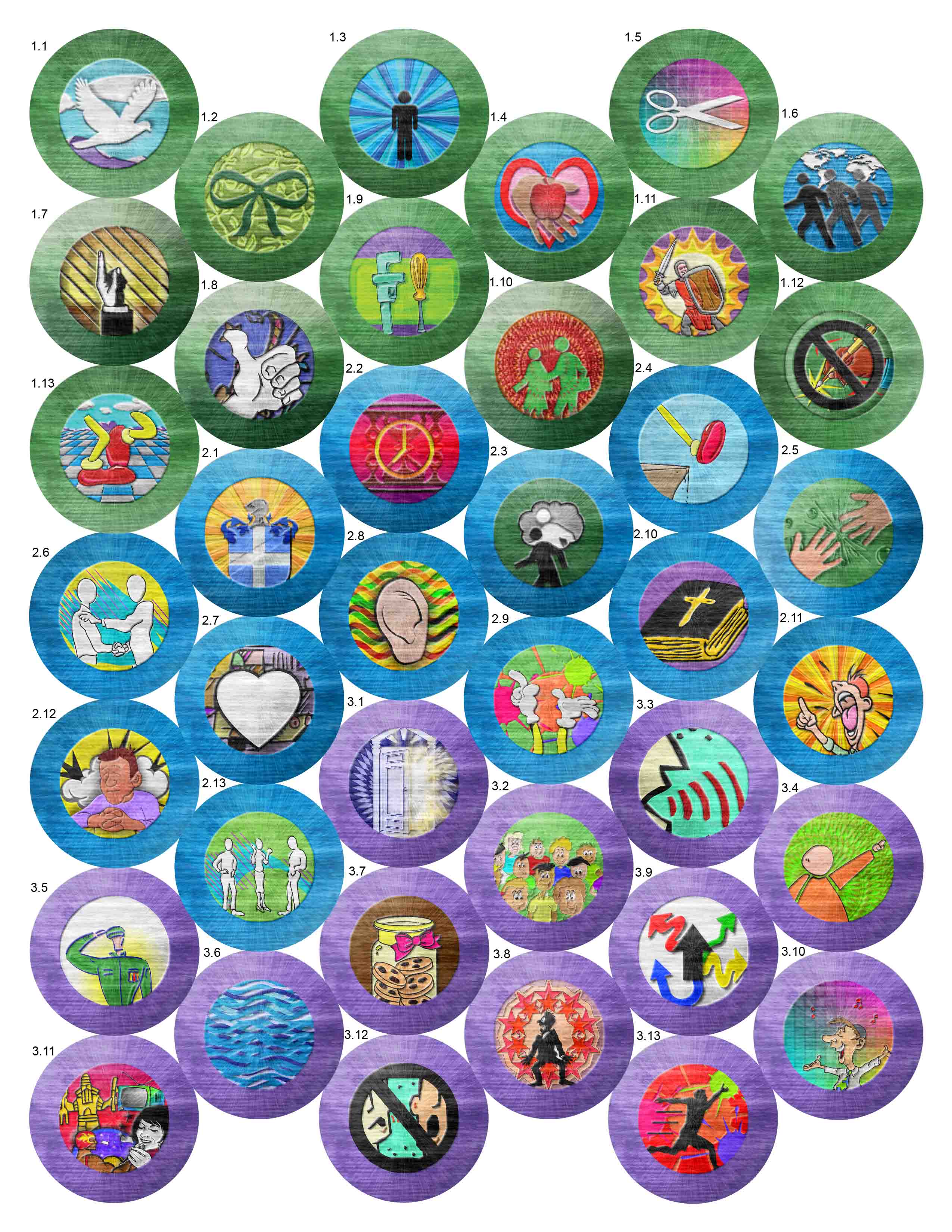 Medallas - CampAmor - Los Niños Cuentan