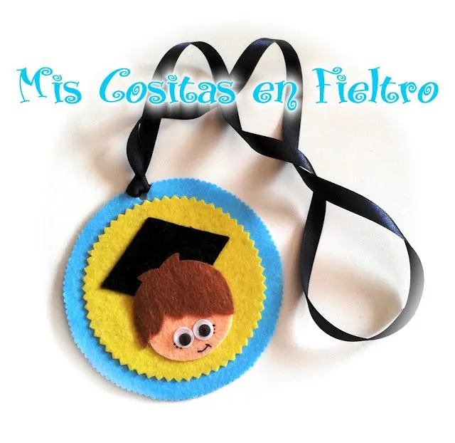 MEDALLAS DE GRADUACIÓN PARA NIÑOS