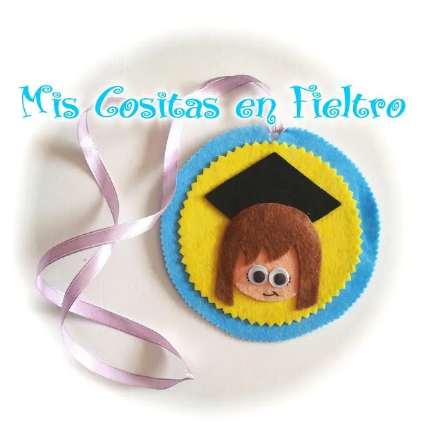 MEDALLAS DE GRADUACIÓN PARA NIÑOS