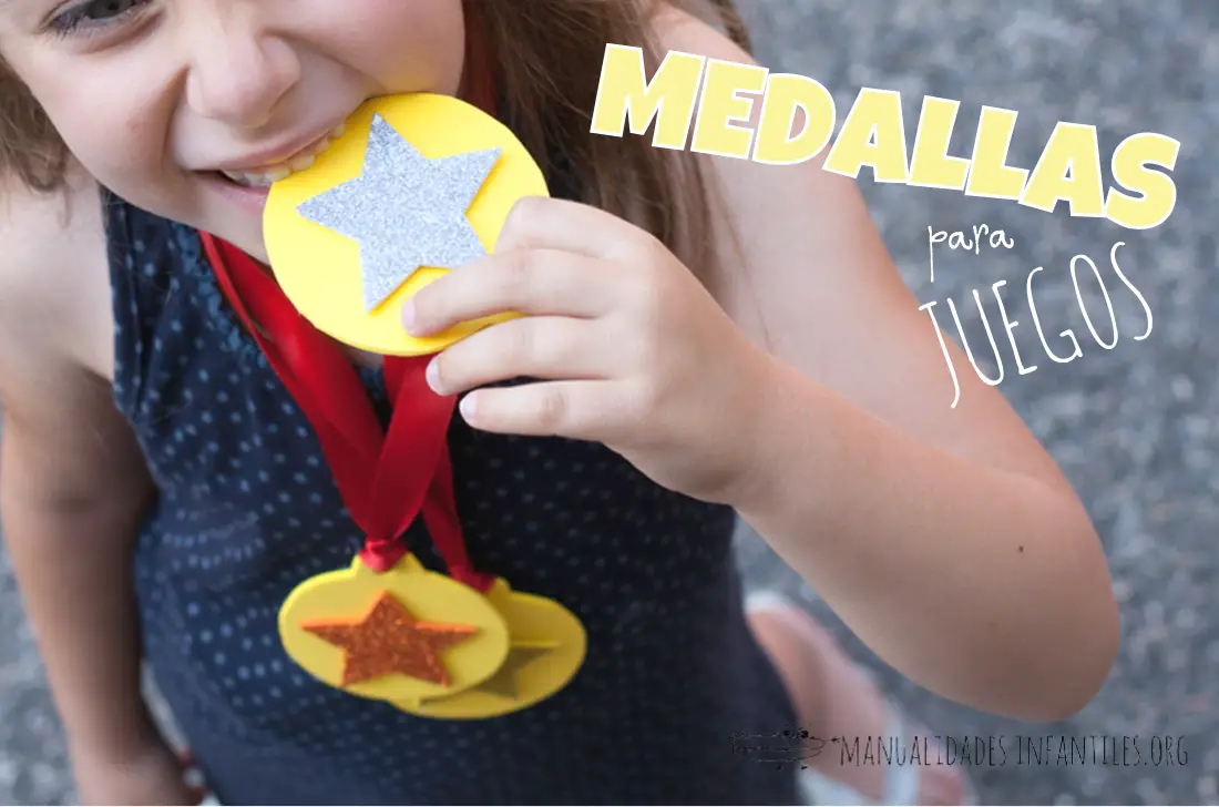 Medallas para niños -Manualidades Infantiles Medallas para niños -Manualidades Infantiles