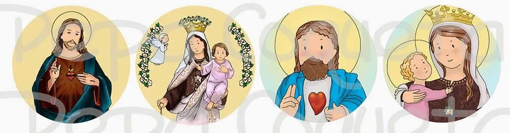 Medallitas bonitas: Encarga tu Virgencita