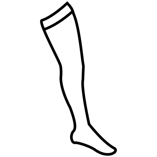 Dibujos para colorear de medias - Imagui