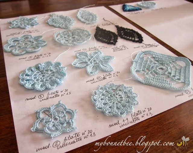 Medidas, Formas de Pendientes y Tutorial - Patrones Crochet Medidas, Formas de Pendientes y Tutorial - Patrones Crochet