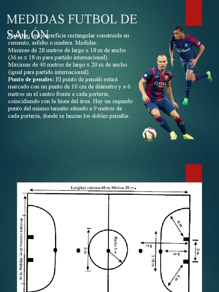 Medidas Futsal y Futsalón y Diferencias. | PDF | Asociación de Futbol | Juegos de habilidad física Medidas Futsal y Futsalón y Diferencias. | PDF | Asociación de Futbol | Juegos de habilidad física